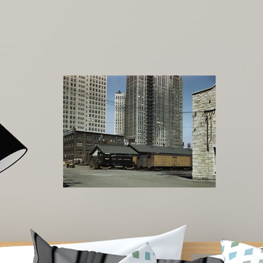 Diesel Switch Engine Moving Wall Decal