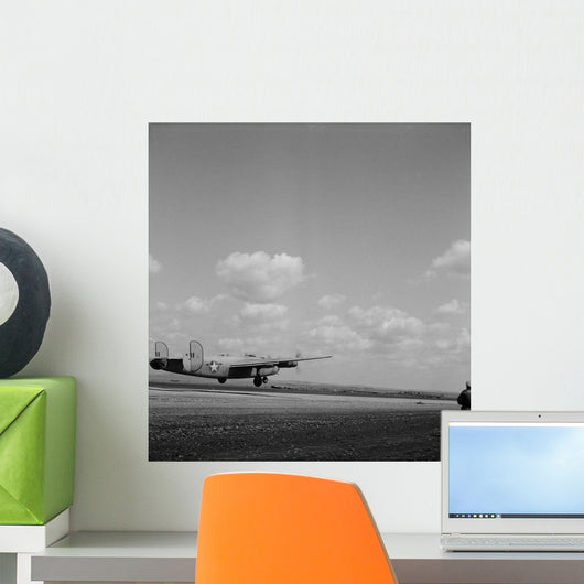 B-24 Bomber Us Army Wall Decal Design 2