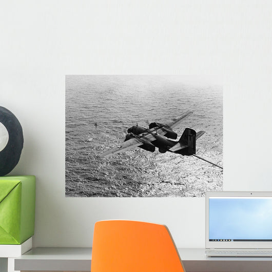 S-2e Tracker Aircraft during Wall Decal