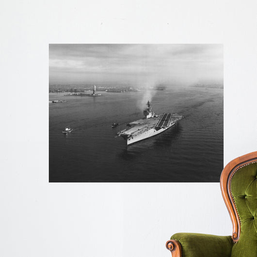 Uss Constellation Leaving New Wall Decal