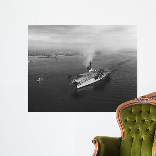 Uss Constellation Leaving New Wall Decal
