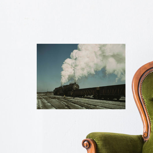 Chicago and Northwestern Railroad Wall Decal