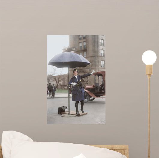 Traffic Cop Washington Dc Wall Decal