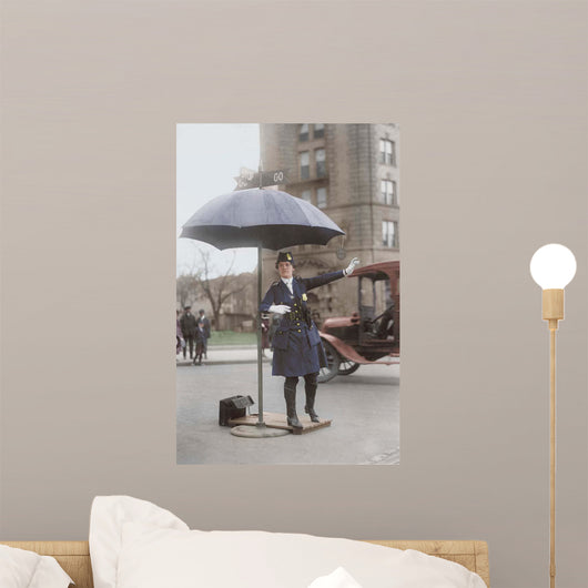 Traffic Cop Washington Dc Wall Decal