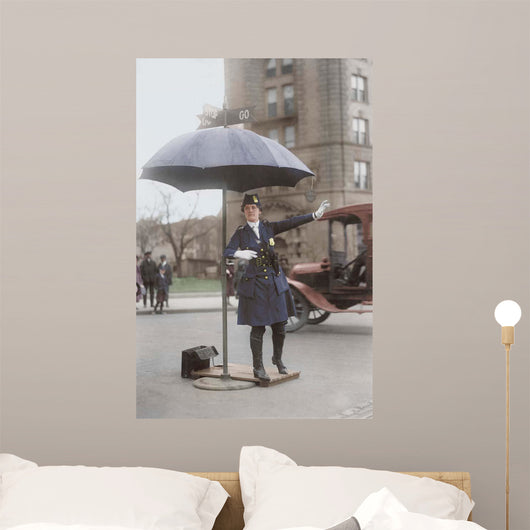 Traffic Cop Washington Dc Wall Decal