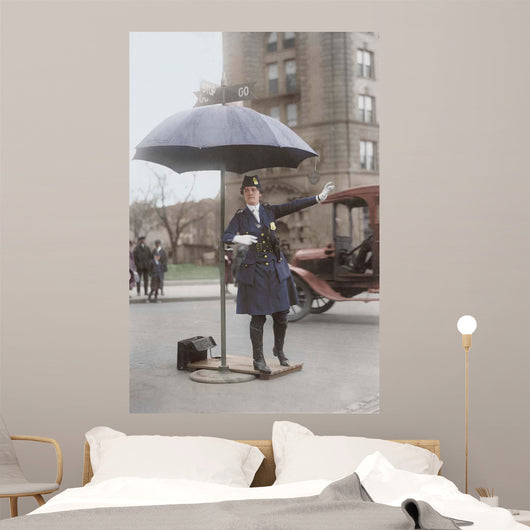Traffic Cop Washington Dc Wall Decal