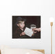 Eager School Boy Gets Wall Decal