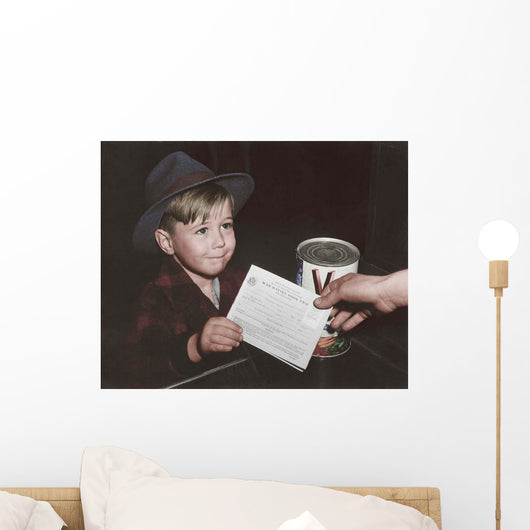 Eager School Boy Gets Wall Decal