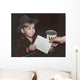 Eager School Boy Gets Wall Decal