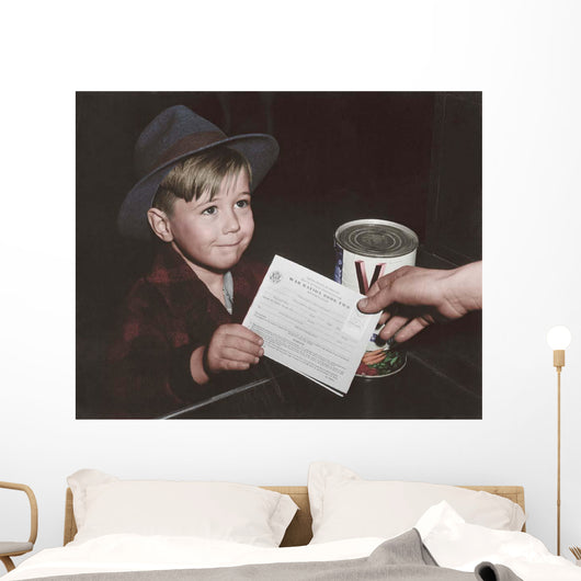 Eager School Boy Gets Wall Decal