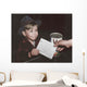 Eager School Boy Gets Wall Decal