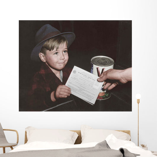 Eager School Boy Gets Wall Decal