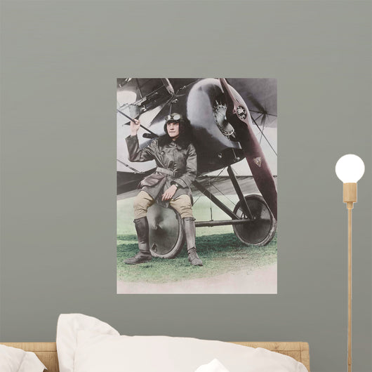Lieutenant Earl Carroll Seated Wall Decal