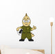 Illustration Allosaurus Jet Pilot Wall Decal