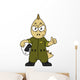 Illustration Allosaurus Jet Pilot Wall Decal
