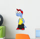 Illustration Brontosaurus Dressed Hip Wall Decal