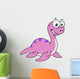 Cute Illustration Loch Ness Wall Decal Design 2