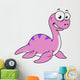 Cute Illustration Loch Ness Wall Decal Design 2