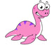 Cute Illustration Loch Ness Wall Decal Design 2