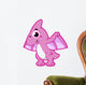 Cute Illustration Pterodactyl Wall Decal Design 2