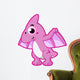 Cute Illustration Pterodactyl Wall Decal Design 2