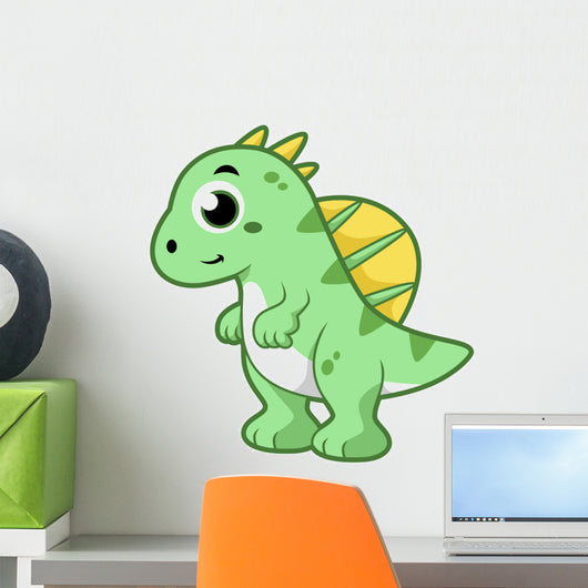 Cute Illustration Spinosaurus Wall Decal Design 4