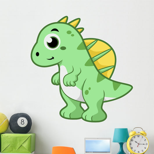 Cute Illustration Spinosaurus Wall Decal Design 4