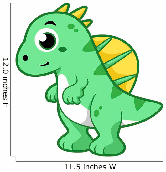 Cute Illustration Spinosaurus Wall Decal Design 4