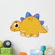 Cute Illustration Stegosaurus Wall Decal Design 6