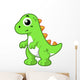 Cute Illustration Tyrannosaurus Rex Wall Decal Design 3