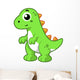 Cute Illustration Tyrannosaurus Rex Wall Decal Design 3