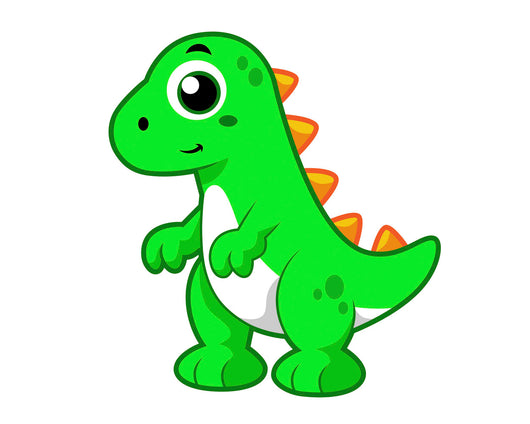 Cute Illustration Tyrannosaurus Rex Wall Decal Design 3