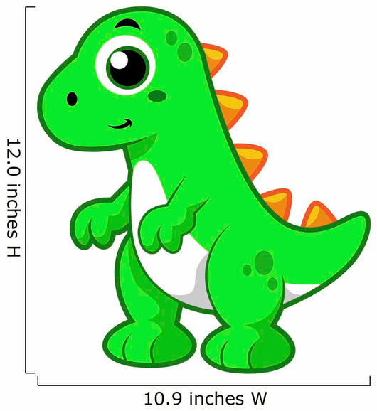Cute Illustration Tyrannosaurus Rex Wall Decal Design 3