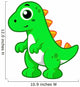 Cute Illustration Tyrannosaurus Rex Wall Decal Design 3