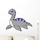 Cute Illustration Loch Ness Wall Decal Design 1