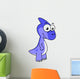 Cute Illustration Parasaurolophus Dinosaur Wall Decal Design 2