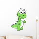 Cute Illustration Tyrannosaurus Rex Wall Decal Design 2