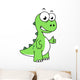 Cute Illustration Tyrannosaurus Rex Wall Decal Design 2