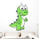 Cute Illustration Tyrannosaurus Rex Wall Decal Design 2