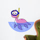 Illustration Snorkeling Loch Ness Wall Decal
