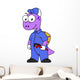Illustration Spinosaurus Plumber Wall Decal