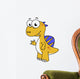 Cute Illustration Spinosaurus Wall Decal Design 3
