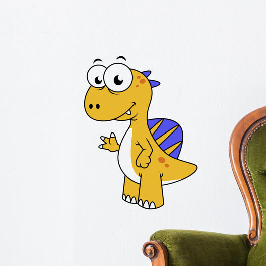 Cute Illustration Spinosaurus Wall Decal Design 3
