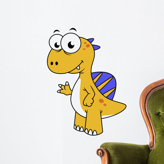 Cute Illustration Spinosaurus Wall Decal Design 3