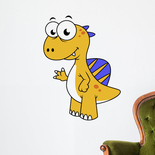 Cute Illustration Spinosaurus Wall Decal Design 3