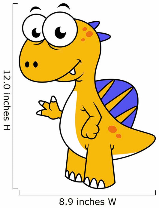 Cute Illustration Spinosaurus Wall Decal Design 3