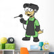 Illustration Stegosaurus Welder Wall Decal