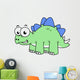 Cute Illustration Stegosaurus Wall Decal Design 5