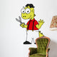 Illustration Tyrannosaurus Rex Barber Wall Decal