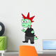 Illustration Tyrannosaurus Rex Dressed Wall Decal Design 3